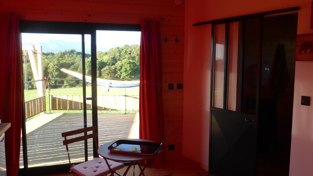La Cabane Perchee Du Faucon Frechou-Frechet Экстерьер фото